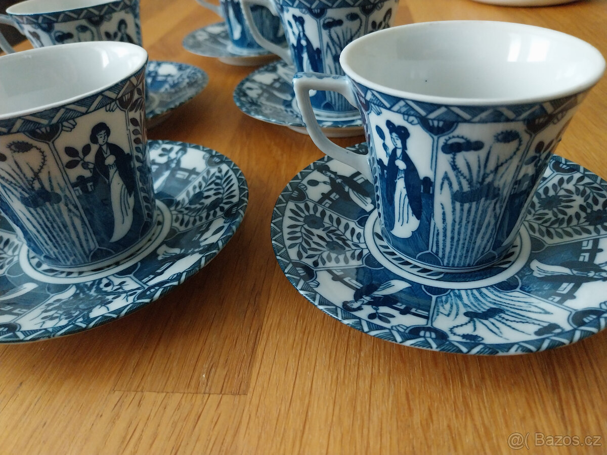 Čínský porcelán, kompletní, 70tá léta - 6