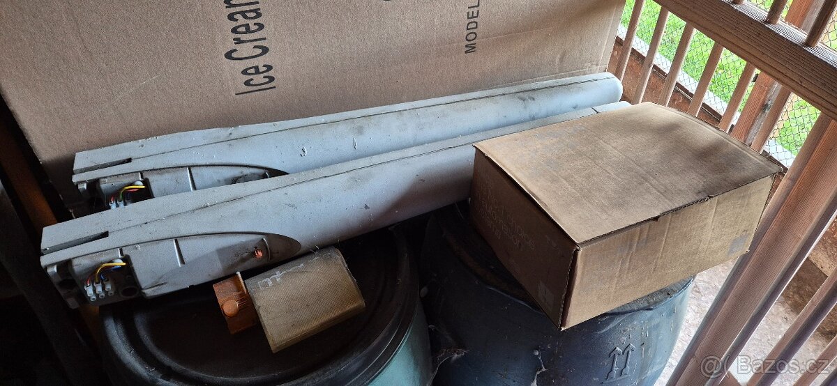 Pohon dvoukřídlé brány Nice + řídící jednotka plně funkční - 6