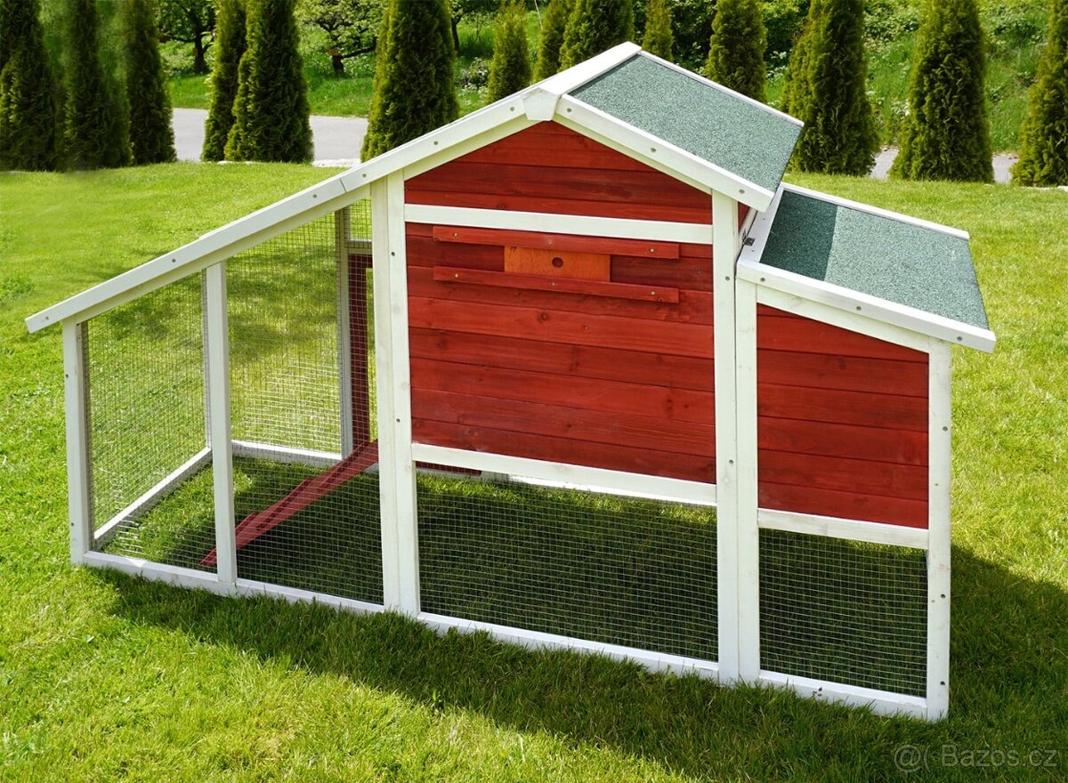 Kurník pro slepice s výběhem KK32 - 6