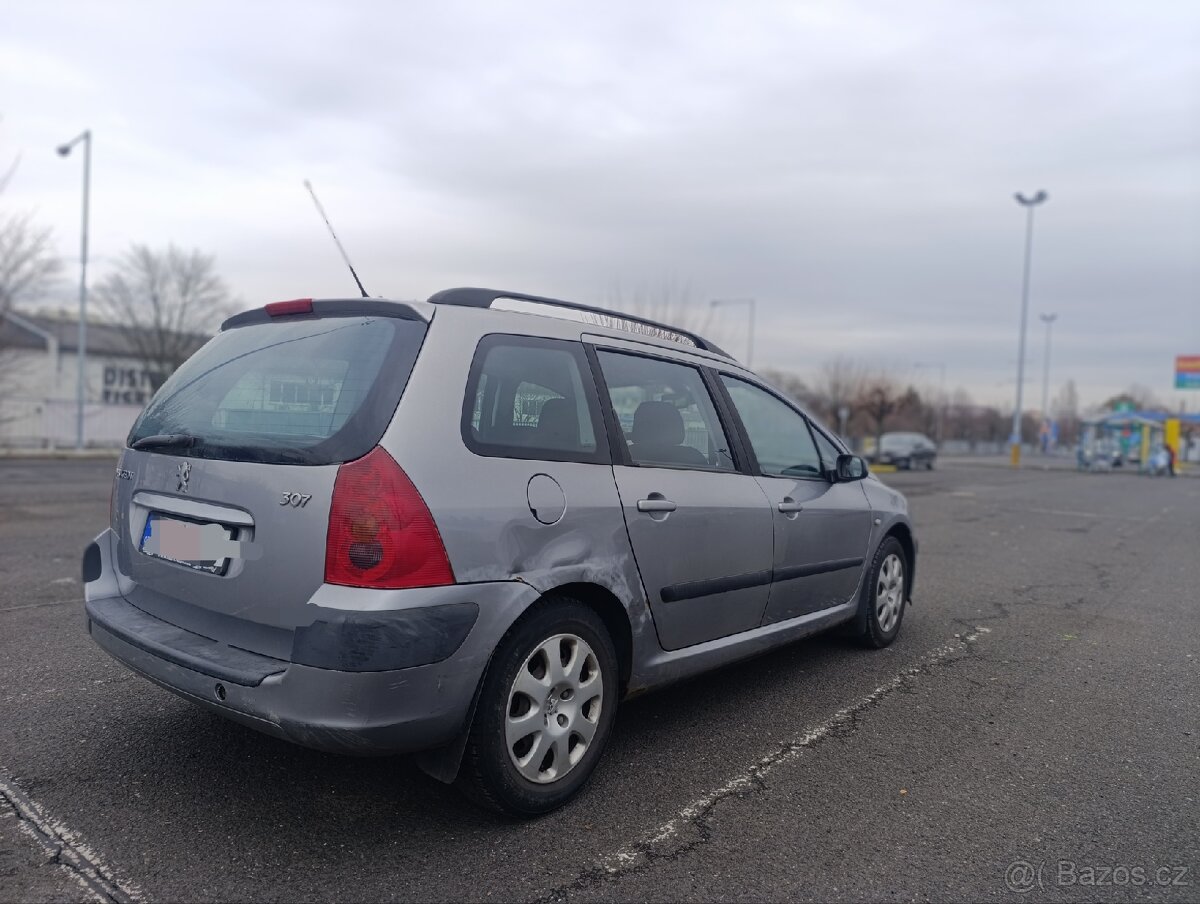 Peugeot 307 kombi, 1.6, 80 kW - 6