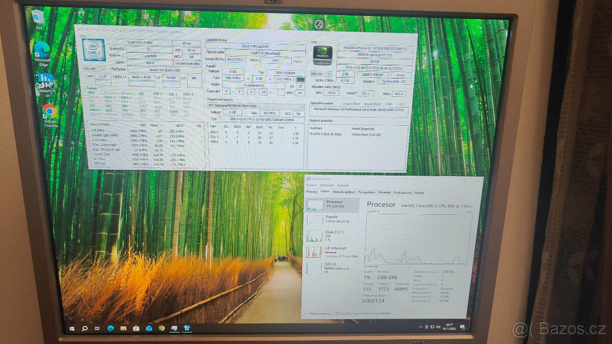 ASUS P7P55D PRO + Procesor Intel Core i7-860 + 8GB RAM - 6