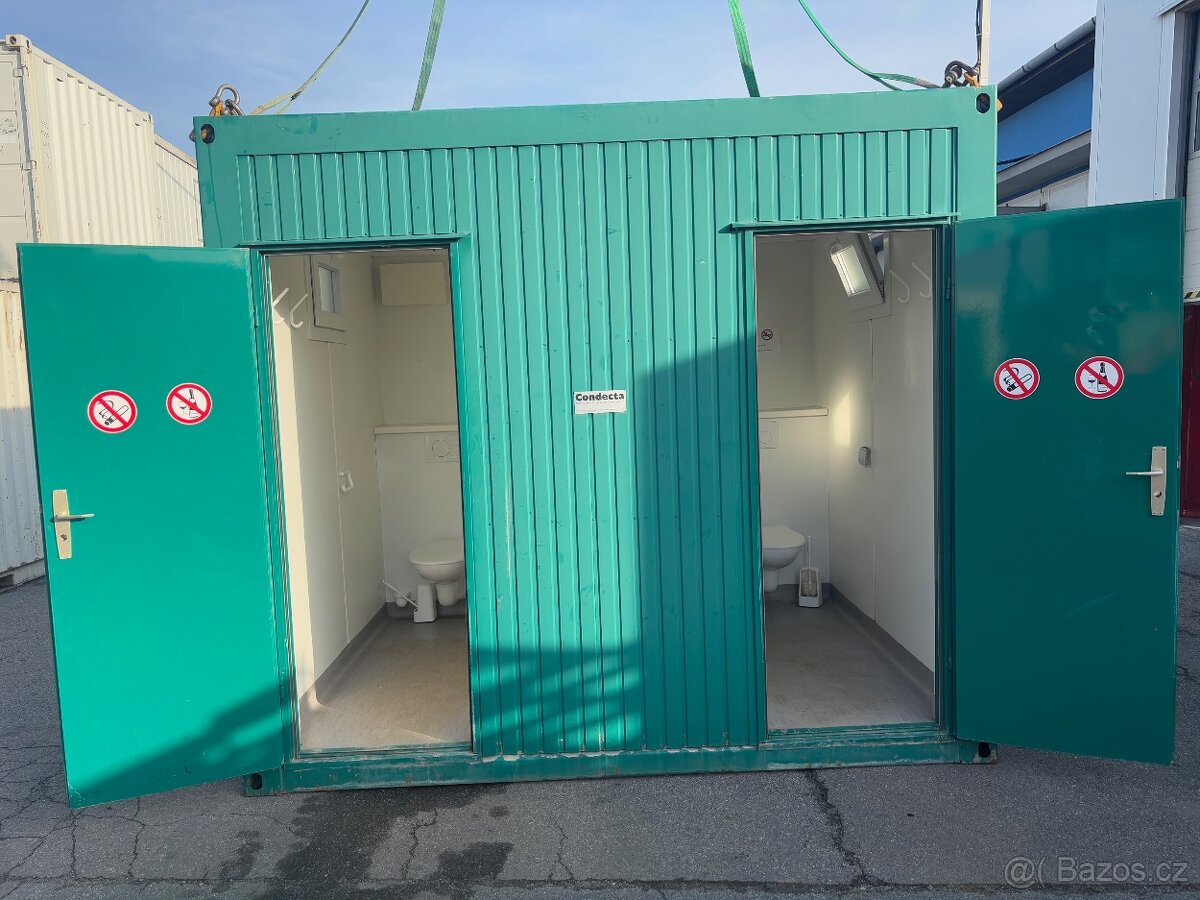 WC kontejner / dámy & páni / 3x2.45m / Condecta - 6