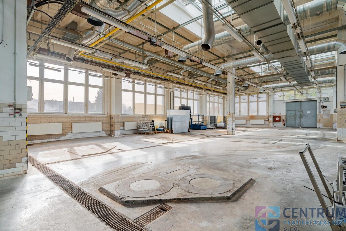 Nabízíme k pronájmu přízemní výrobní nebo skladovocí halu o - 6