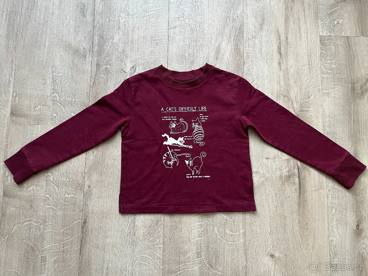 Dívčí mikiny a svetry, vel. 122/128 - 6