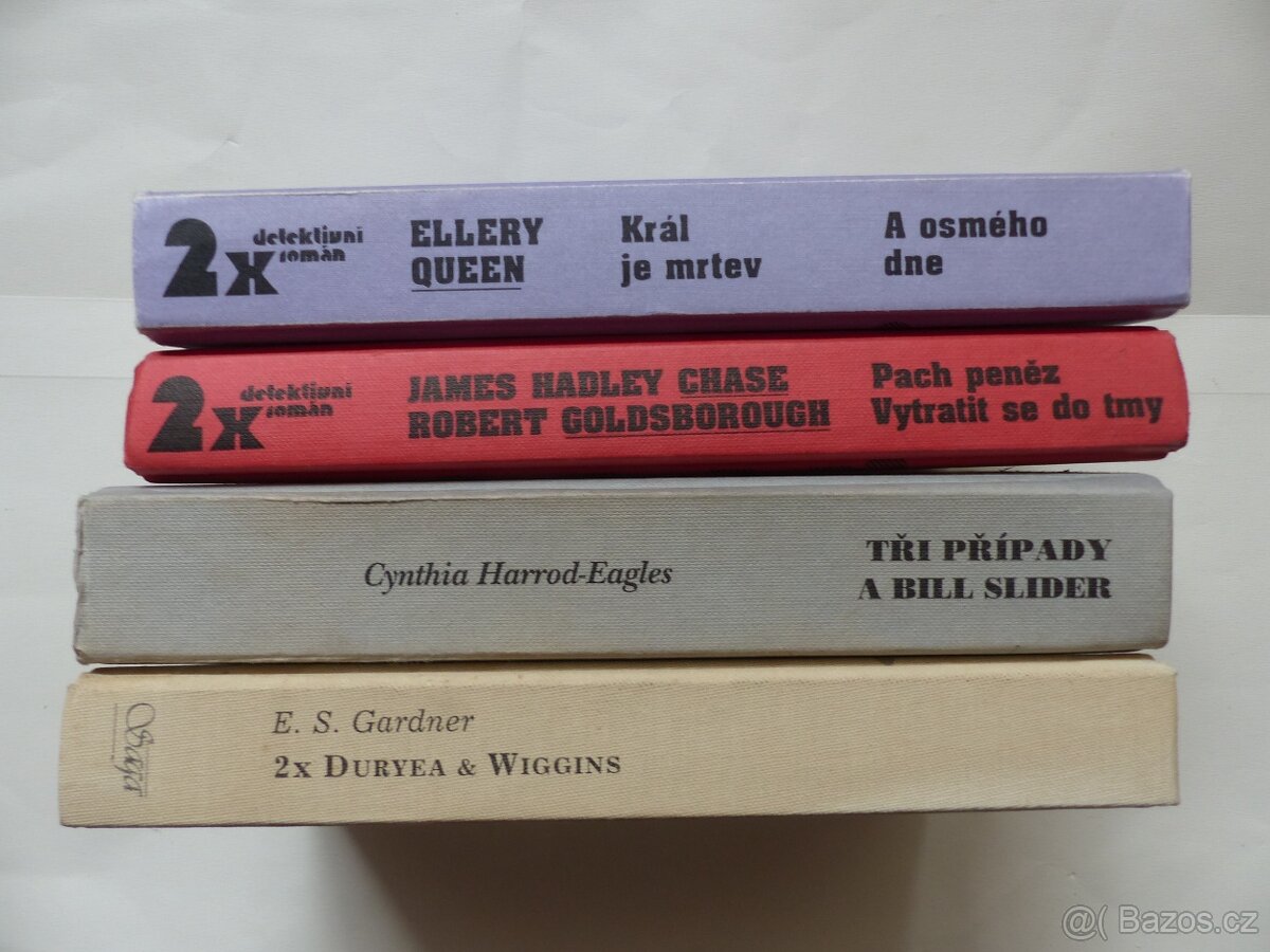 Detektivky Třikrát + Detektivní román - viz foto - 6