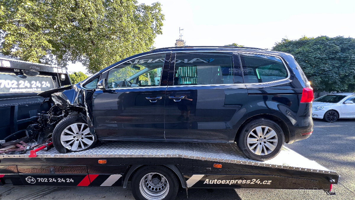 Vůz na náhradní díly VW Sharan 7N 2015 CFFB NFZ LC9X - 6