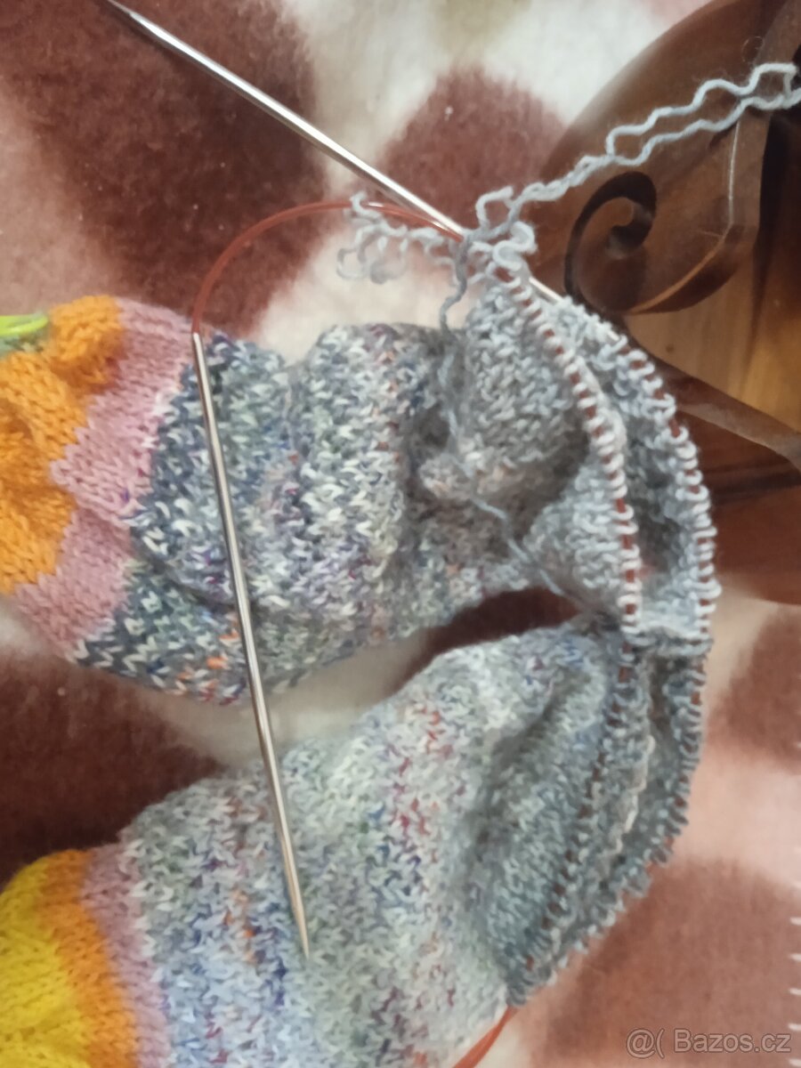 Pletené ponožky 38-40 - 6