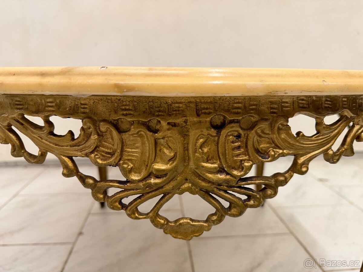 Starožitný mosazný stůl - 6