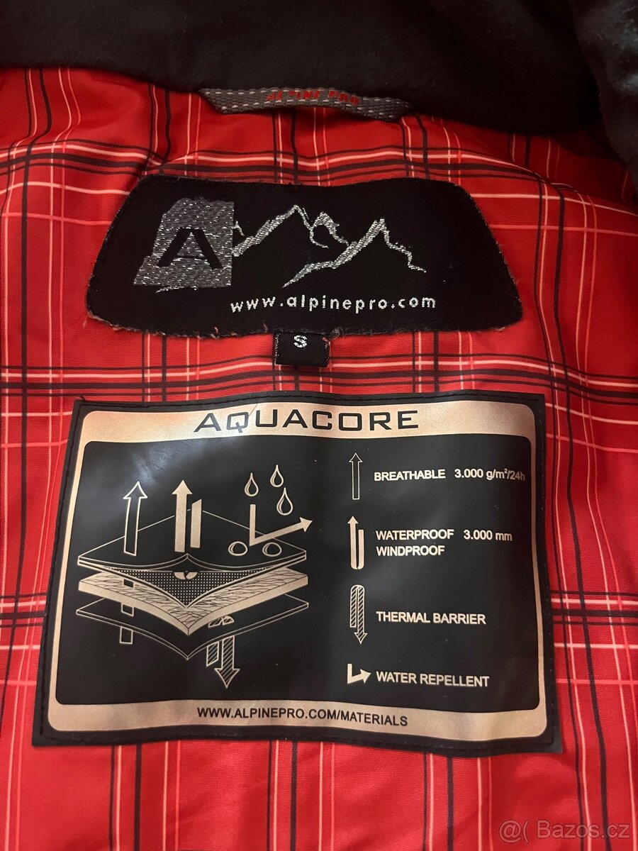 Dámská / dívčí lyžařská bunda AlpinePro vel. S - 6