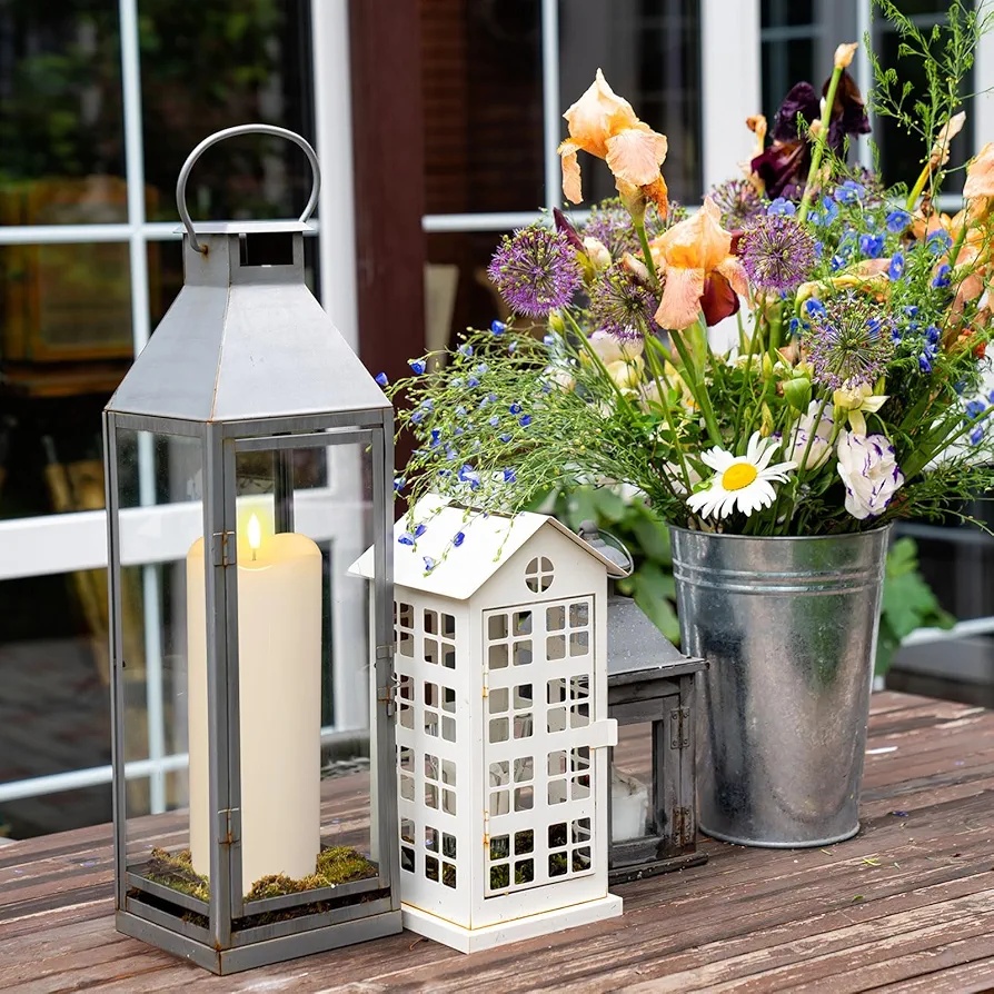 LED svíčky, blikající knot, pravý vosk - 6