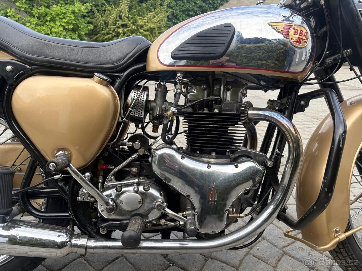 BSA Golden Flasch 650 rok 1958 - 6