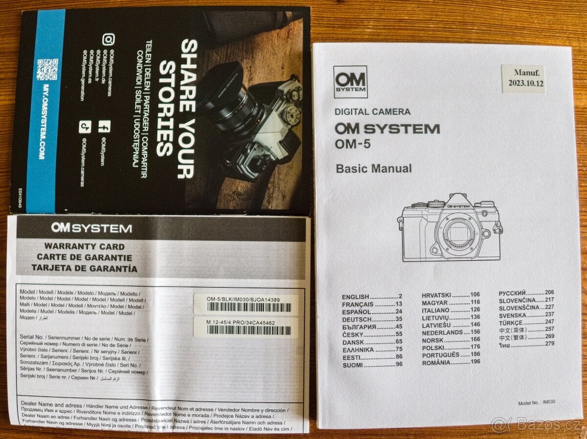 Bezzrcadlovka OM SYSTEM 5 - 6