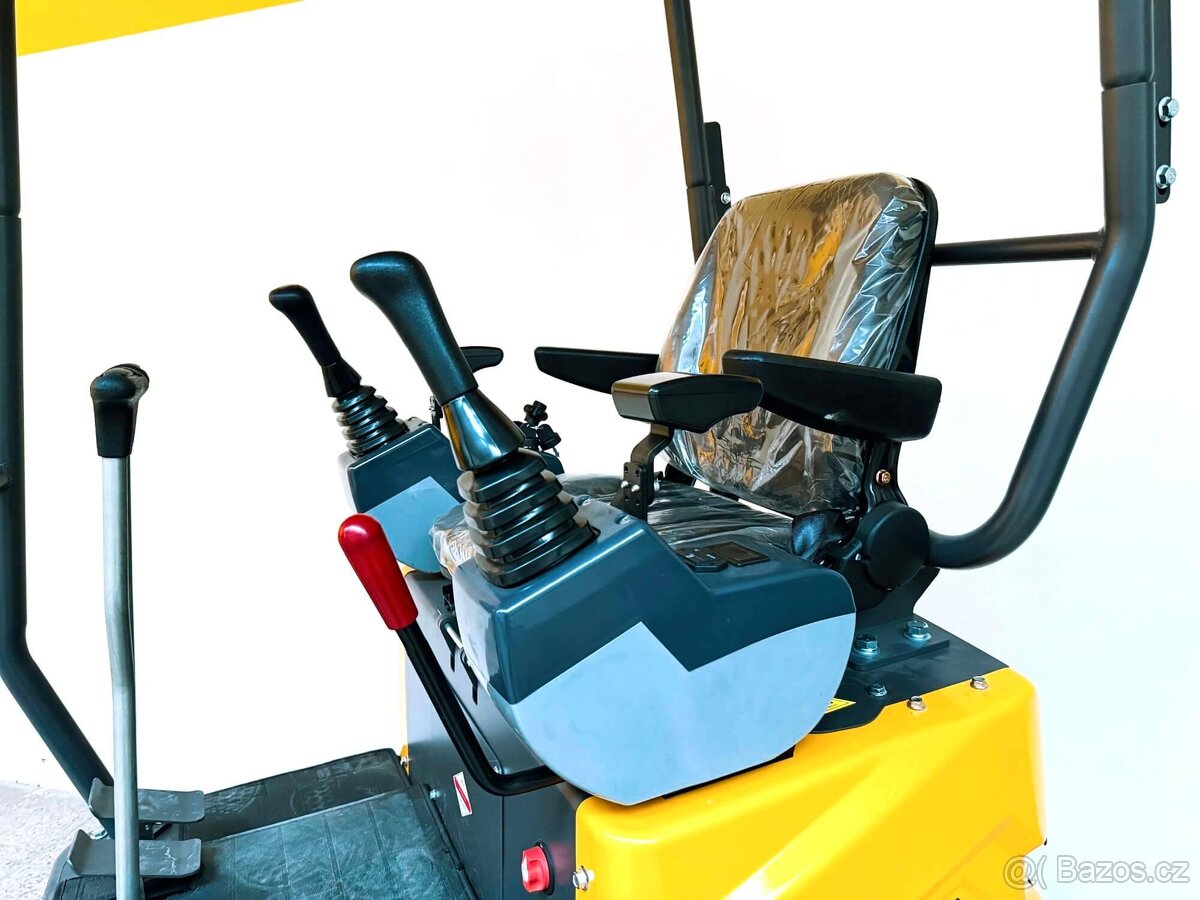 Minibagr G12SE l PRO 2026, Joysticky, Mega AKCE KUBOTA - 6