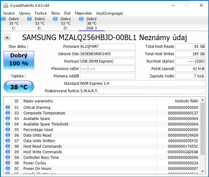 4.Samsung SSD 256GB PM991 M.2 2242 42mm PCIe 3.0 x4 - 6