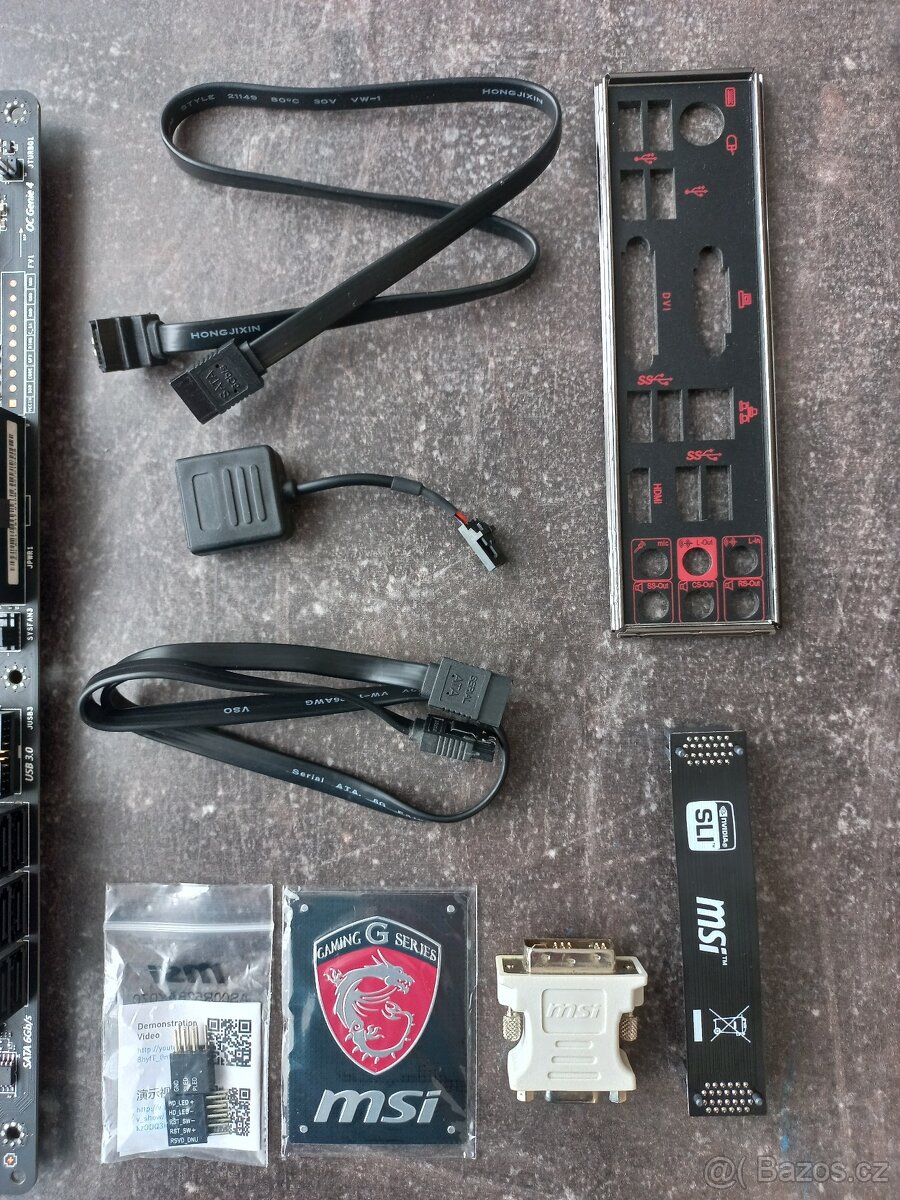 MSI Z97 Gaming 5, Intel Core i5 4690k, Kingston 24 GB - 6