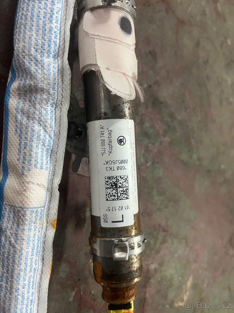 Škoda Rapid 2012- airbagová sada Original - 6