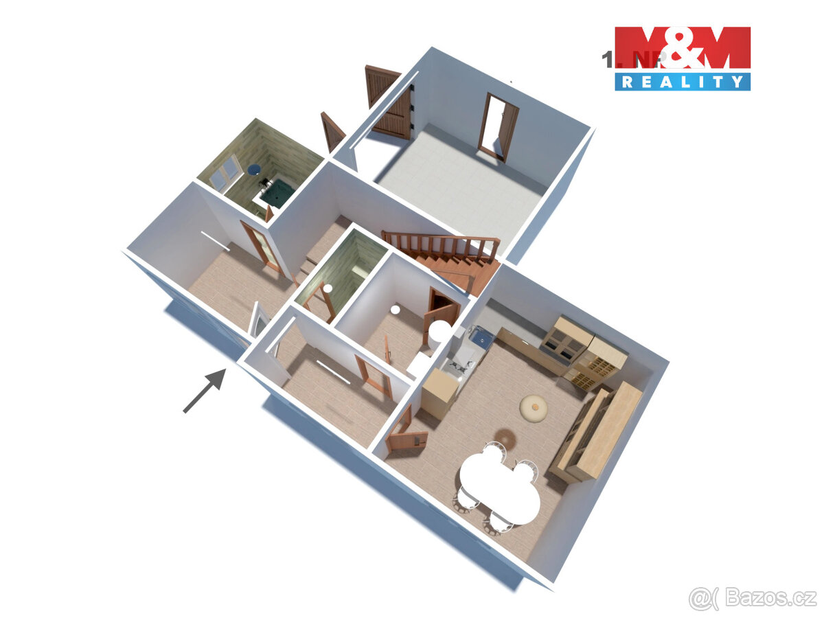 Prodej rodinného domu, 111 m², pozemek 1553 m², Pesvice - 6