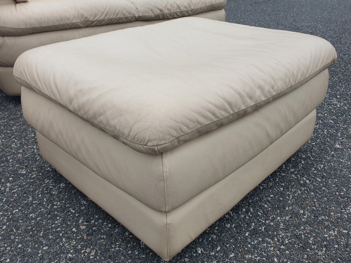 luxusní KOŽENÁ sedačka – DOPRAVA - 6