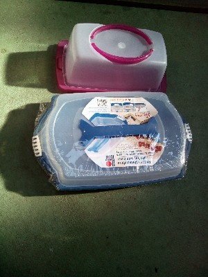 Fondue, tác na chlebíčky a retro věci, krabice od vína - 6