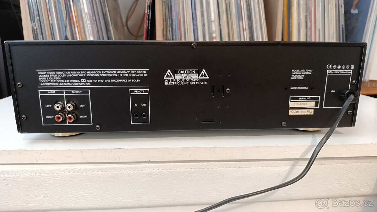 HARMAN & KARDON TD-450 Dolby B-C/HX-PRO/MPX/3HEADS - 6