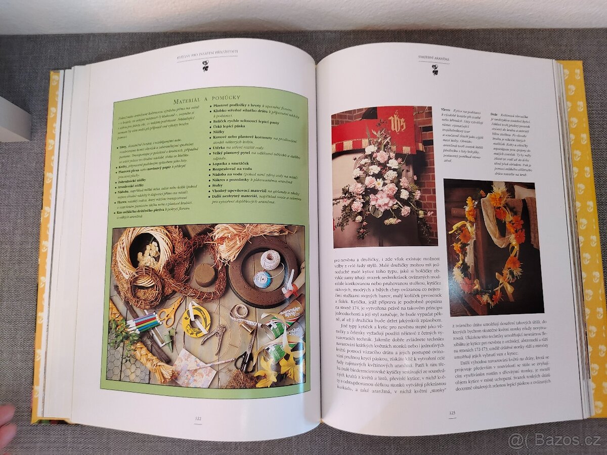 Kniha - Aranžování květin –JAKO NOVÁ - 6