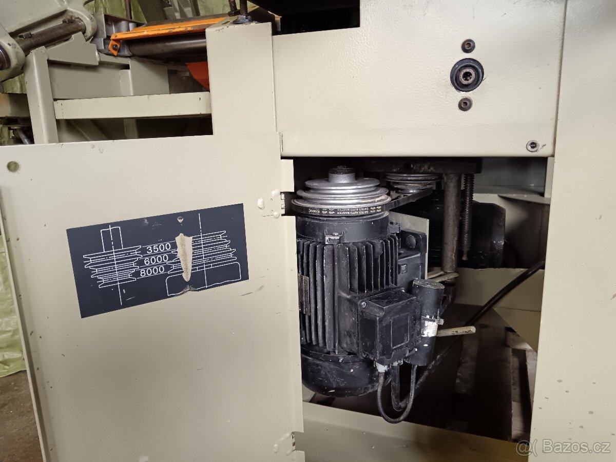 Kombinovaný 5operační stroj, pila, hoblovka, frézka,dlabačka - 6