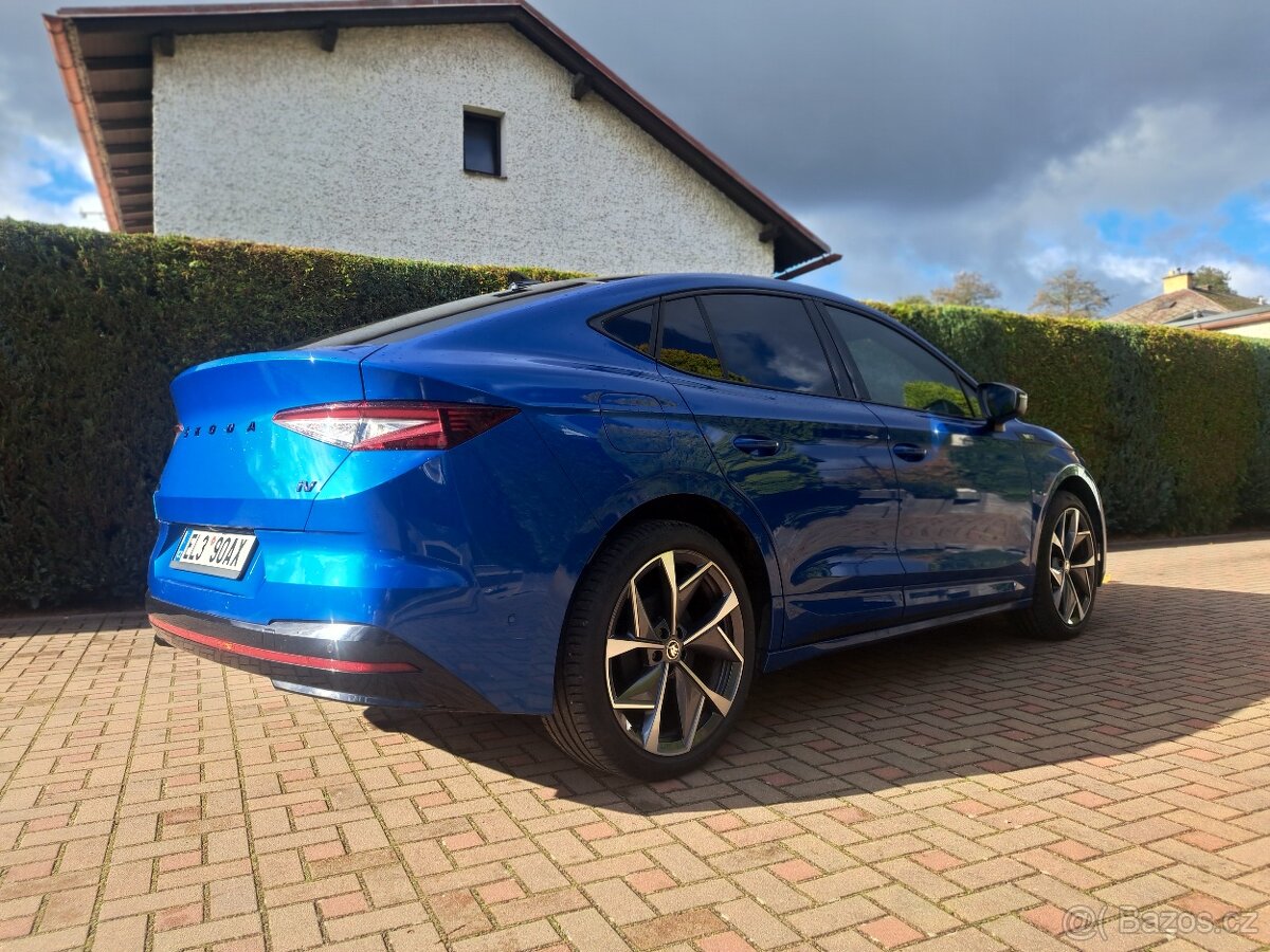 Škoda Enyaq coupe RS 220kW - 06/2022,stav nového vozu - 6