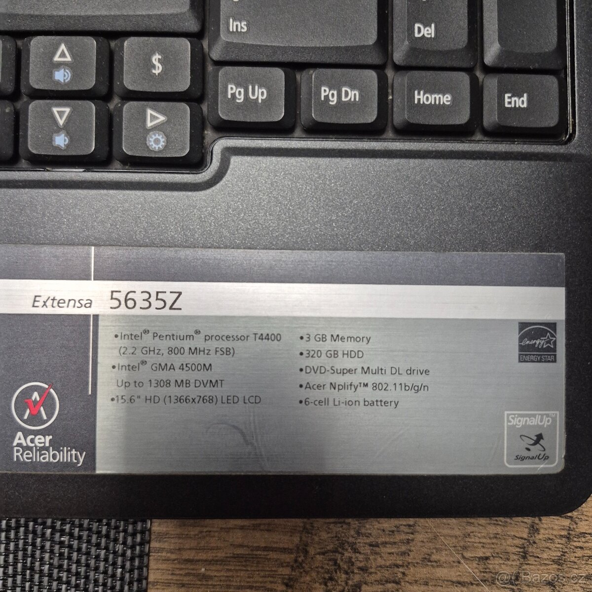 Acer Extensa 5635Z/4GRAM/256SSD/win10/baterie KO - 6