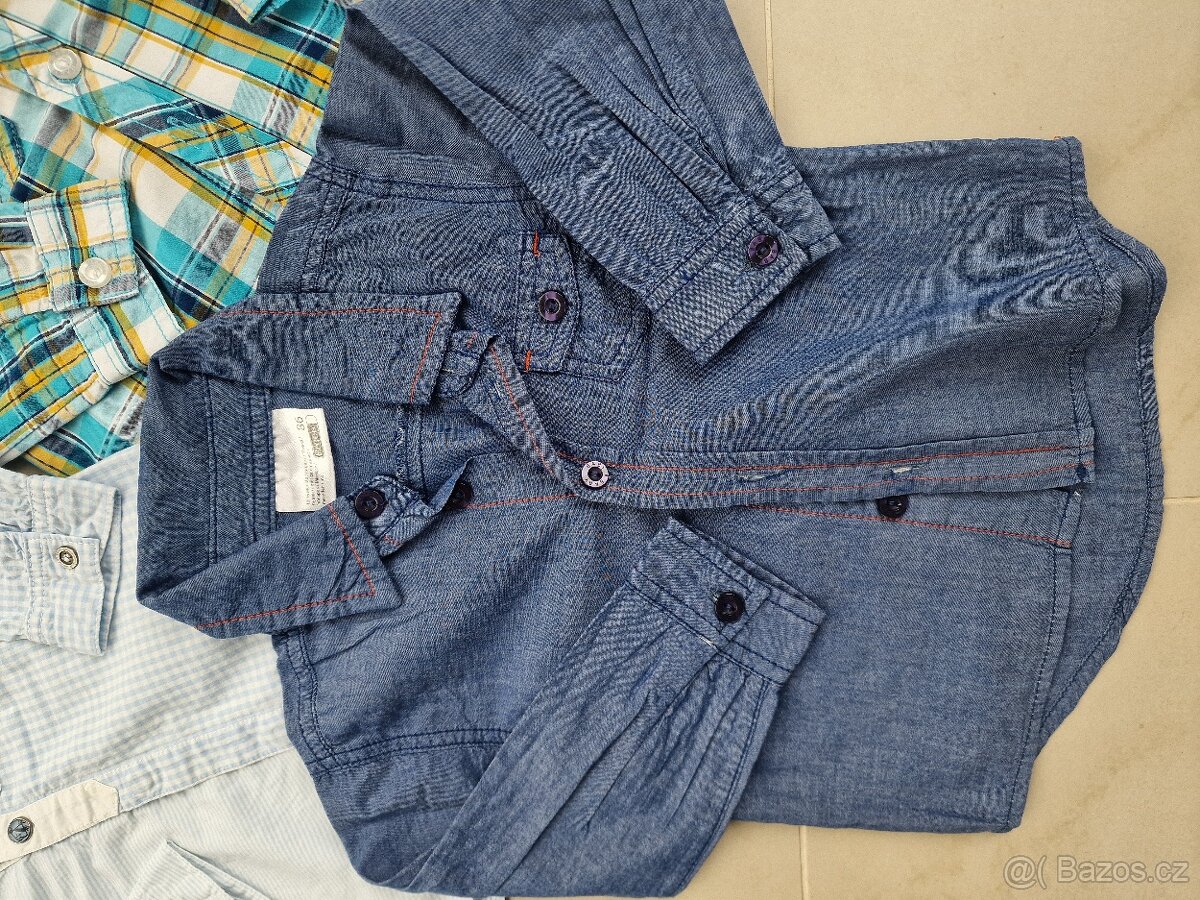 Mix košil, Top stav, 50 Kč/kus - 6