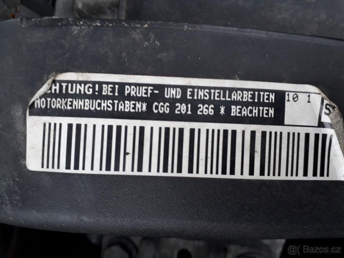 MOTOR GOLF 6. CGGA 1.4 -- NA DÍLY - 6