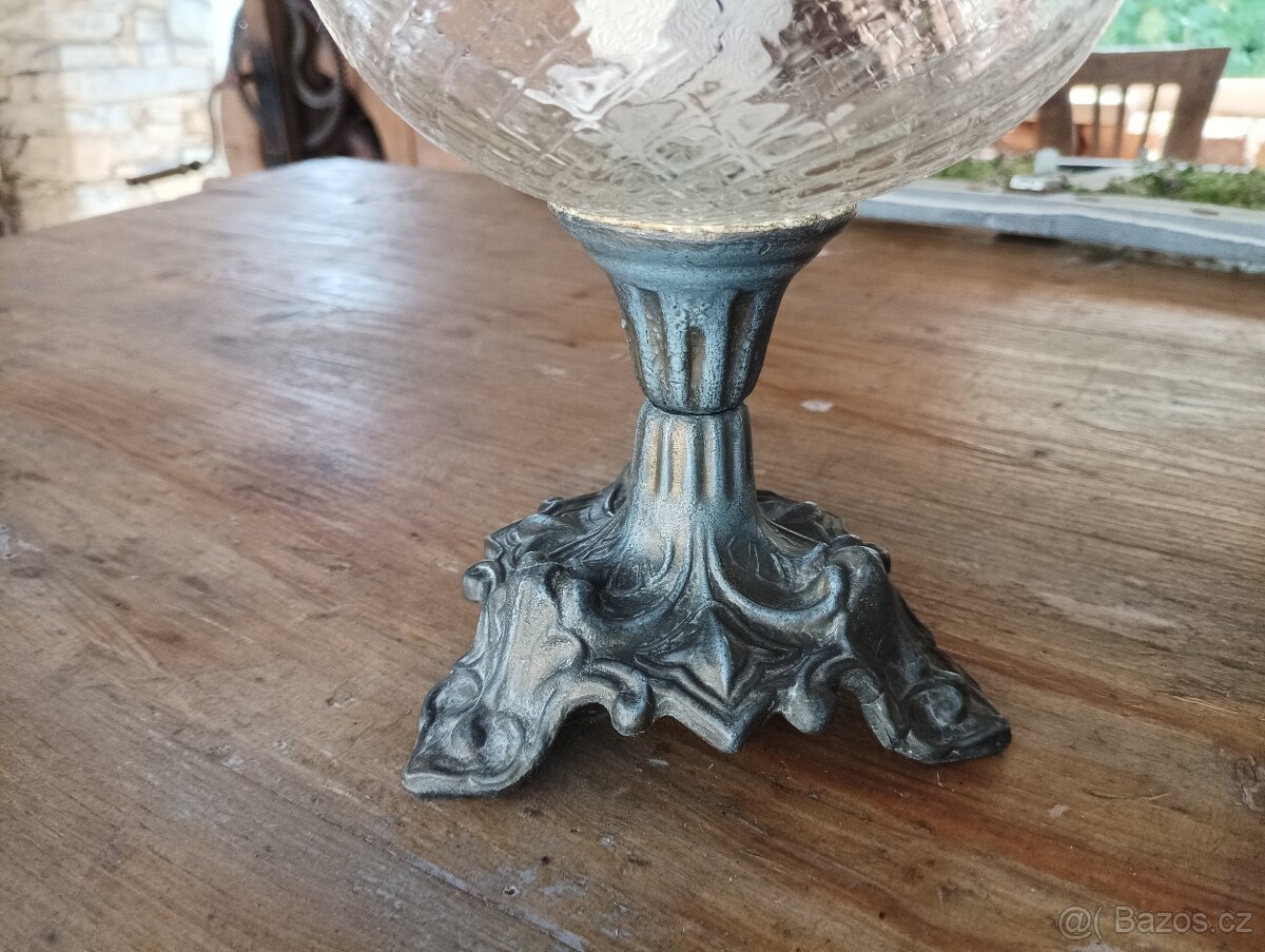 STAROŽITNÁ PETROLEJKA VE STYLU ART NOUVEAU, FRANCIE, 1900 - 6