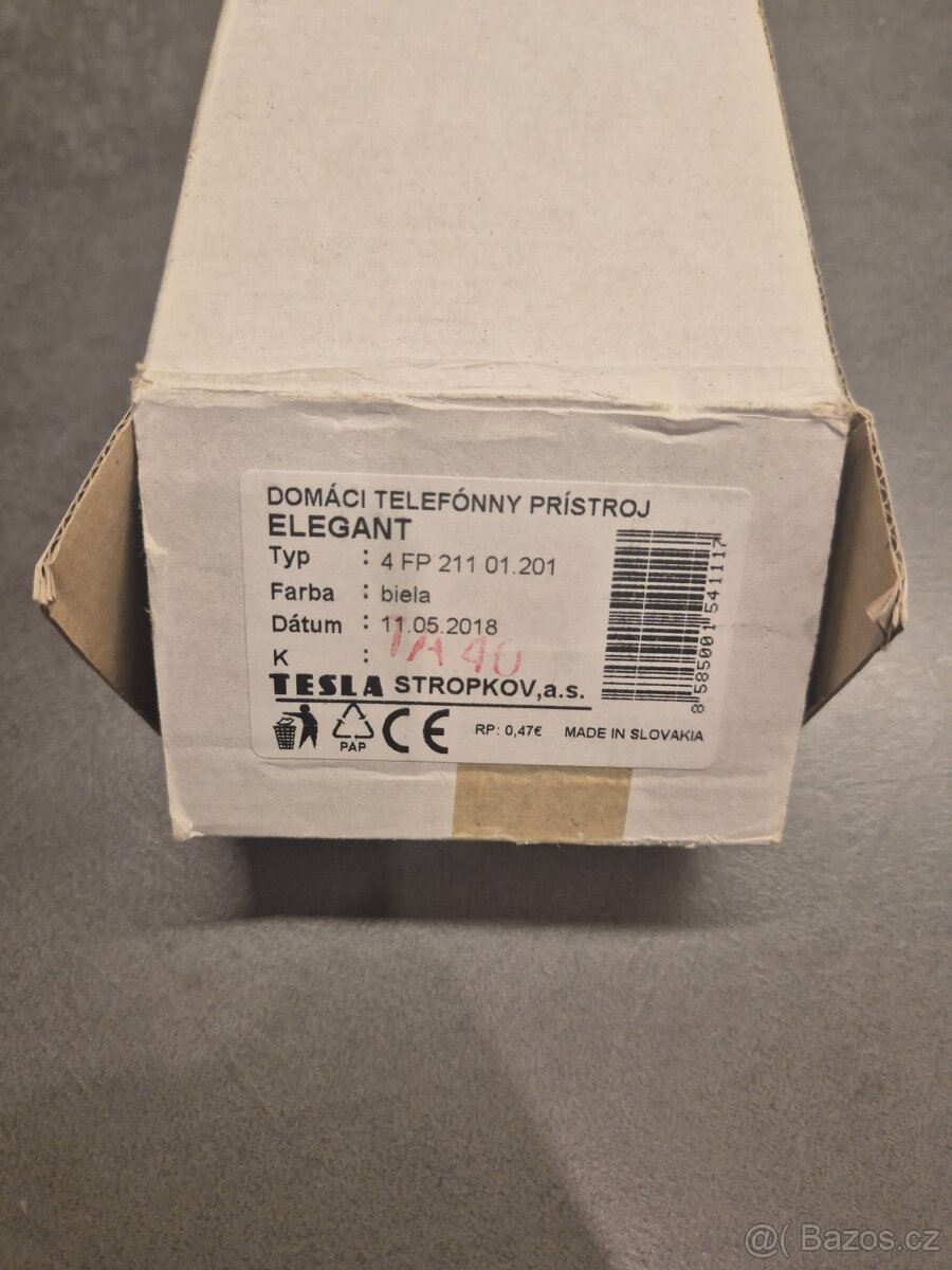 Prodám domácí telefon TESLA ELEGANT - 6