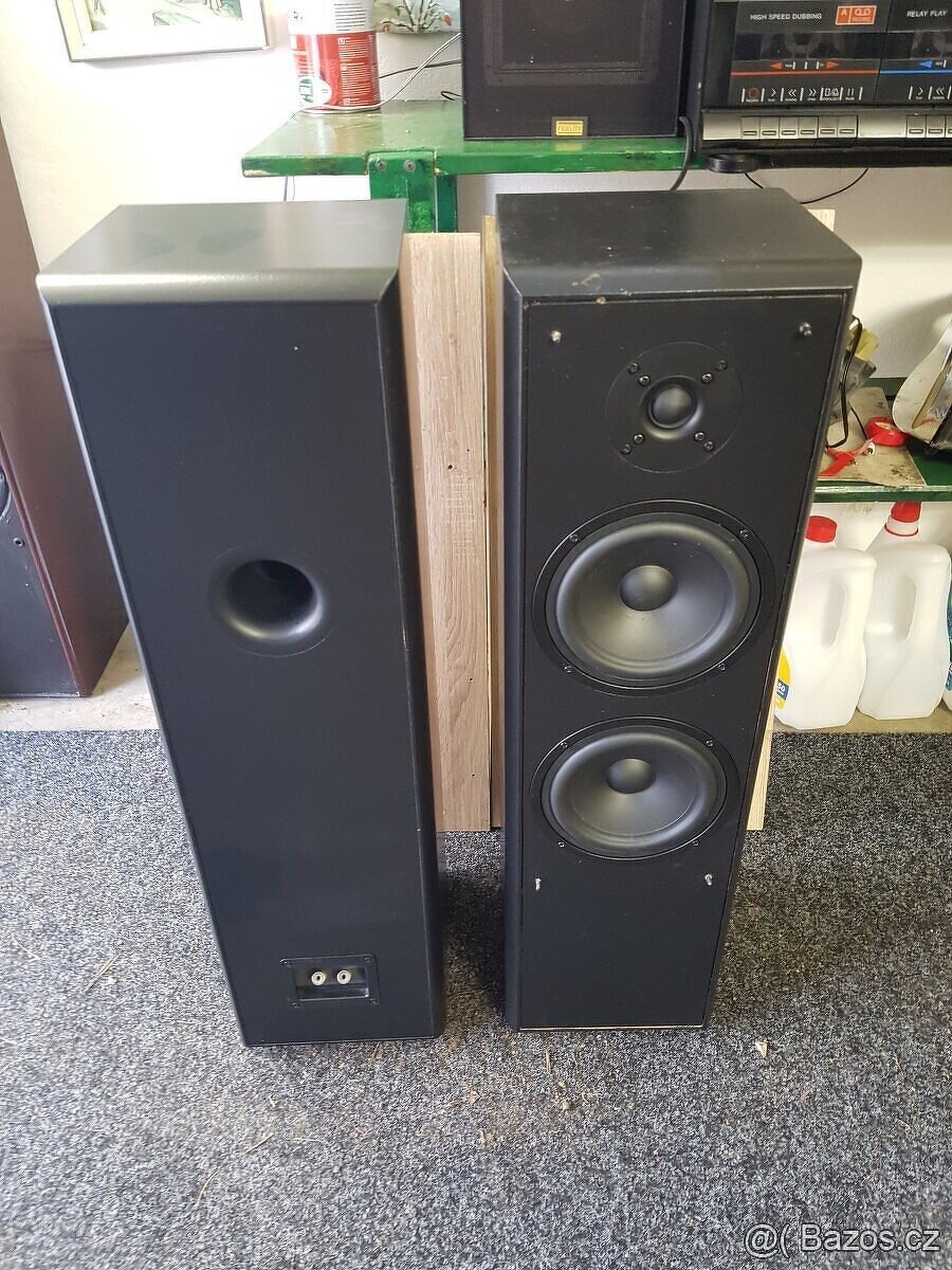 Reprobedny sloupové černé super zvuk a basy - 6