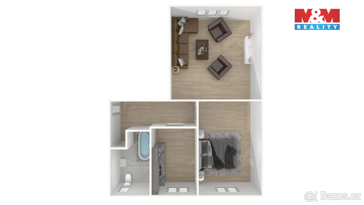 Prodej bytu 2+1, 65 m², Praha, ul. Večerní - 6