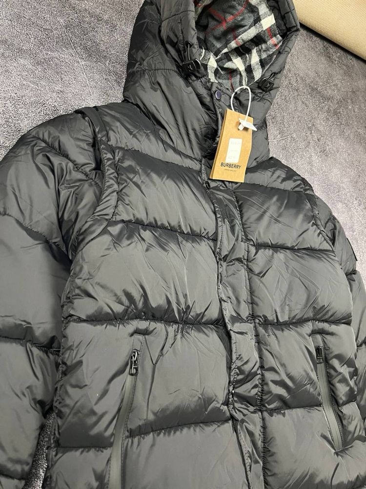 Nová zimní péřová bunda Burberry vel.S - 6