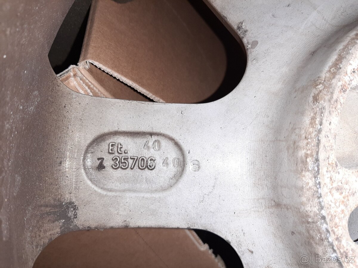 Hliníková kola ROD R16 205/60, 7Jx16H2 + zimní pneu - 6