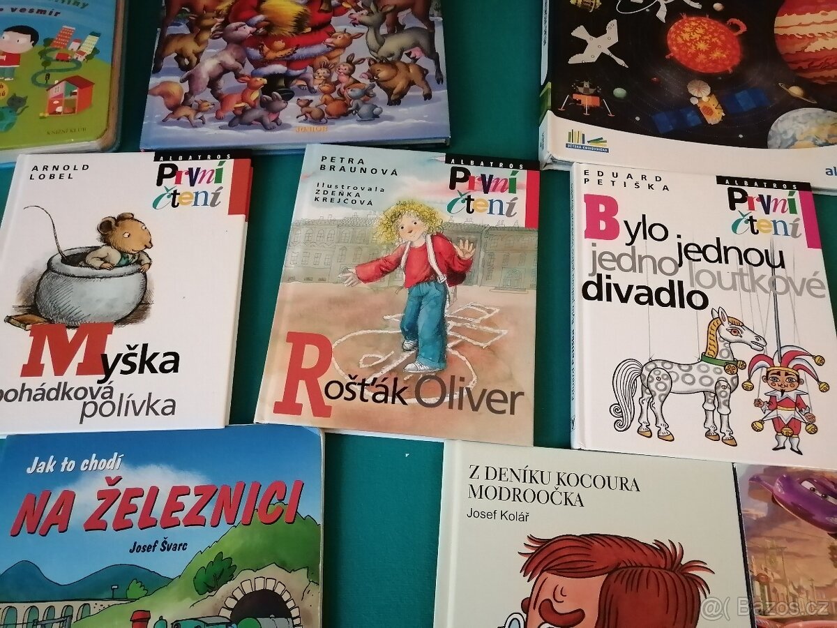 dětské knížky - úklid knihovničky - 6