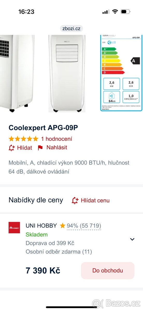 Klimatizace COOLEXPERT APG-09P - 6