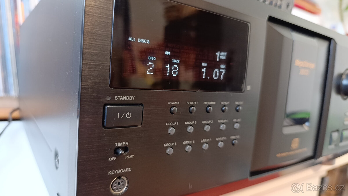 SONY CDP-XC355 Stereo CD Player / Changer 300 CDs - 6