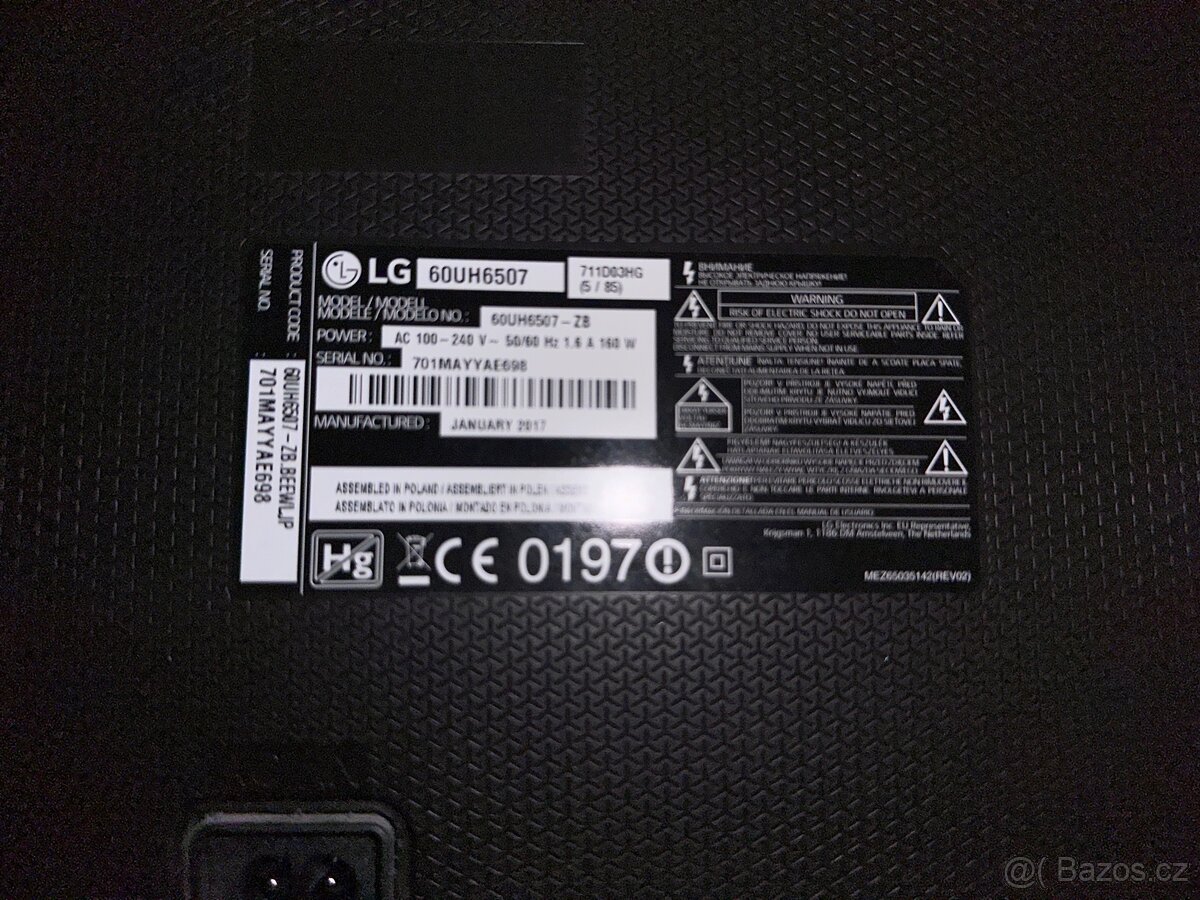 Televize LG 60" 4K UHD SmartTV, Android, Magic Ovladač - 6