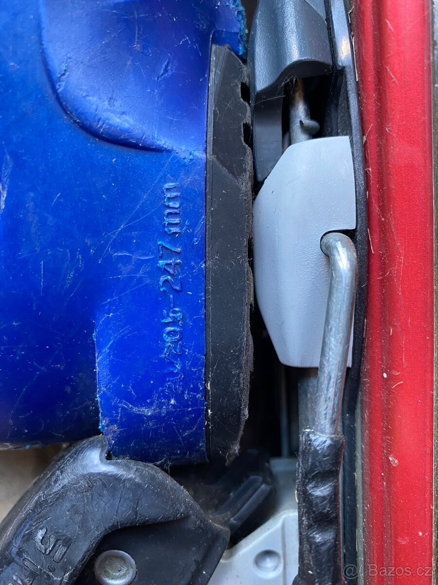 Lyže 100cm, lyžáky 20/20.5 247mm, vázání. Komplet - 6