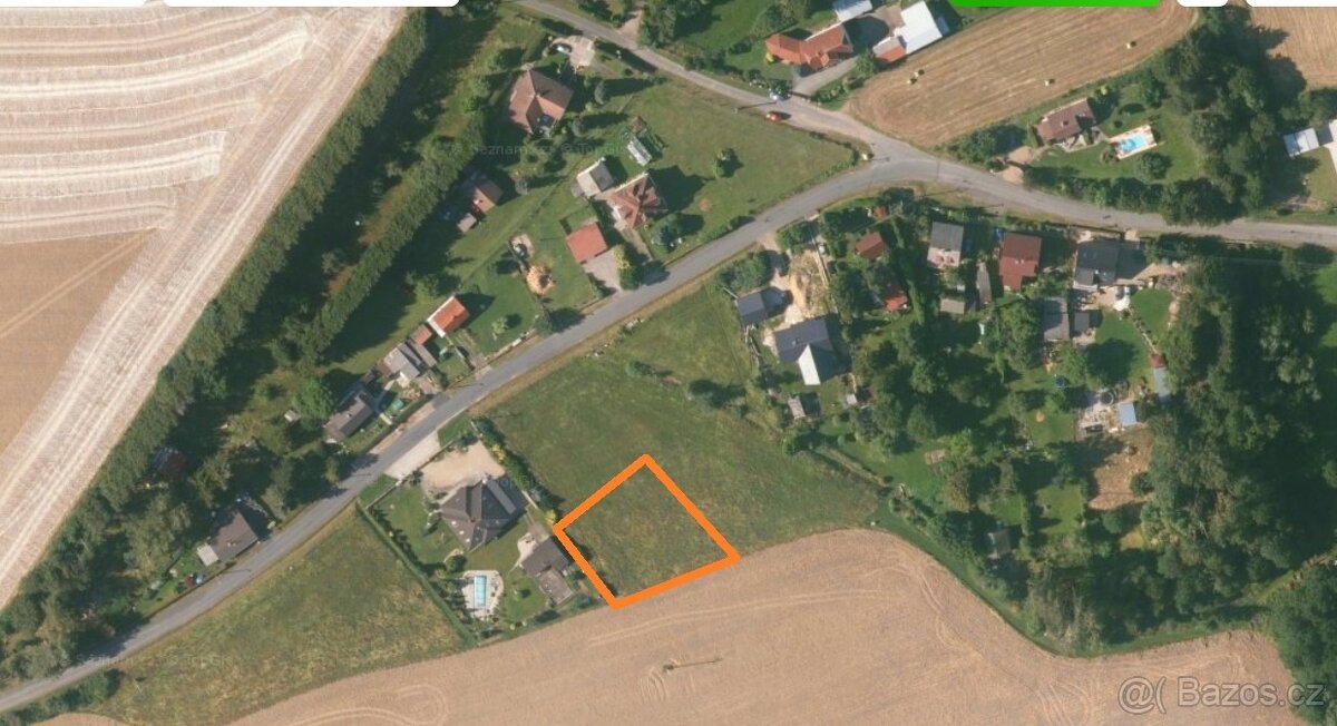 Stavební pozemek 1235 m2 pro RD, Medový Újezd - 6