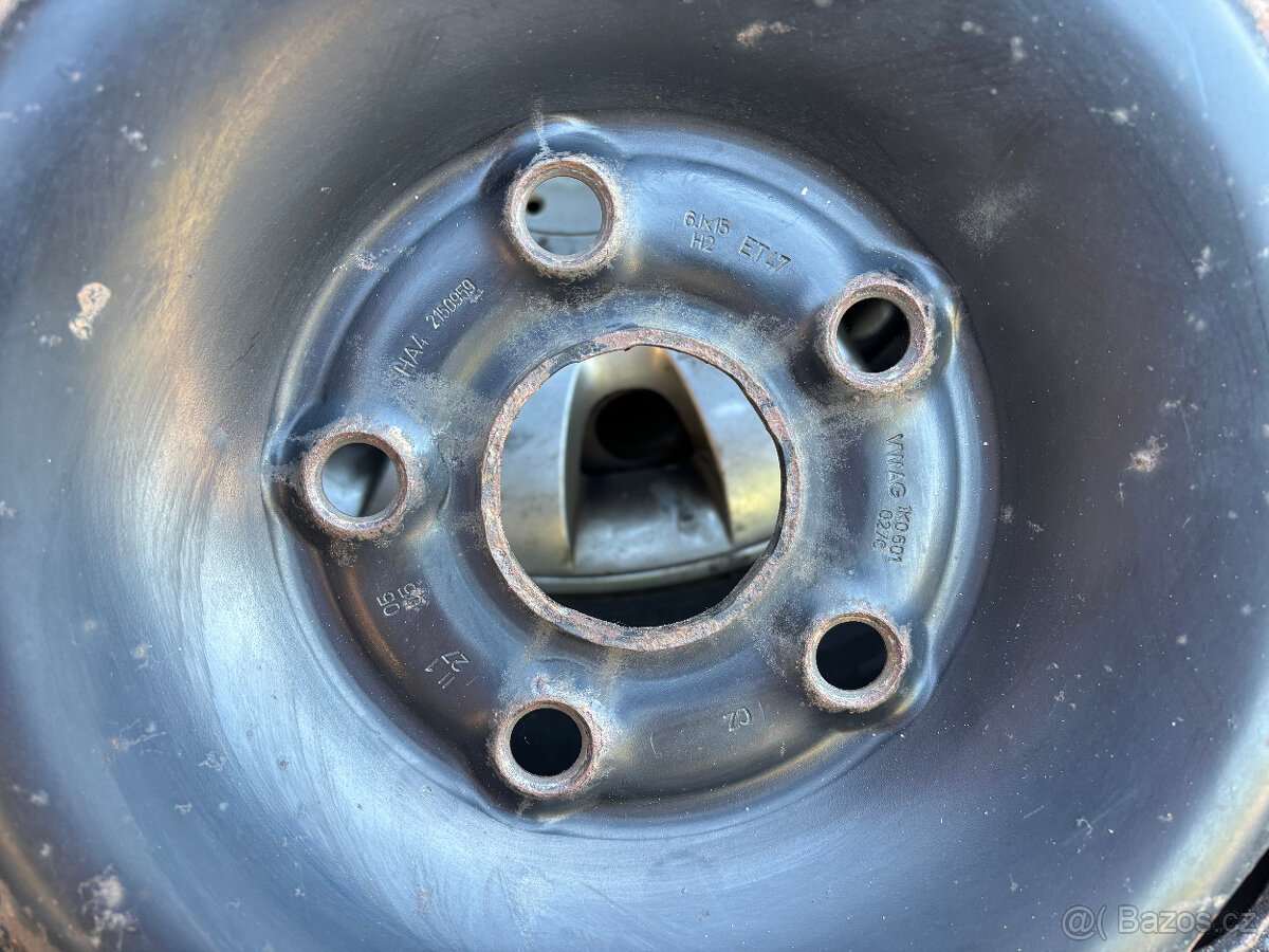 VW Golf,Caddy,Golf +,Jetta a Touran,orig.kompl.zimní kolo 15 - 6