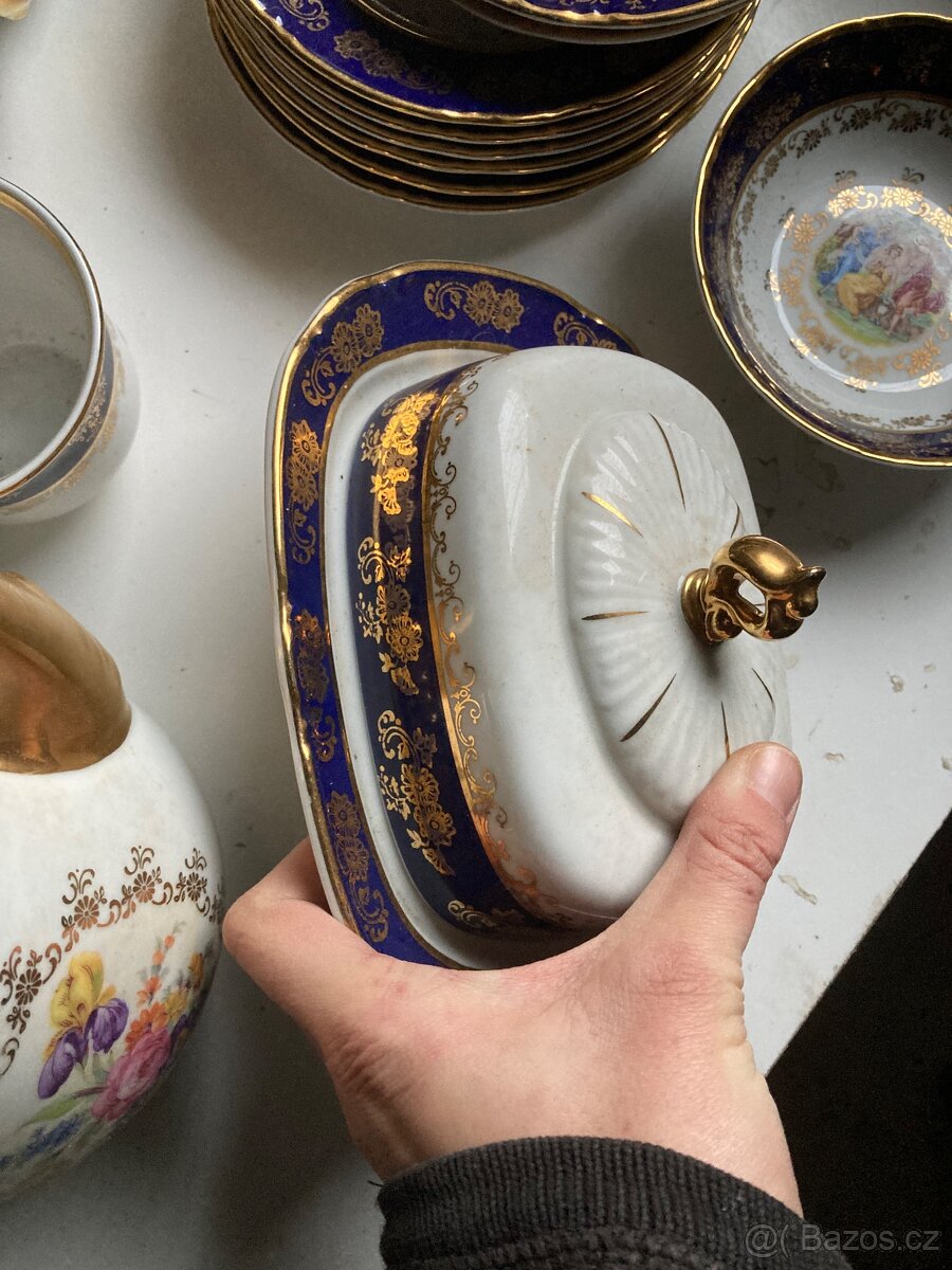 Porcelánový set Thun se zlatem - 6