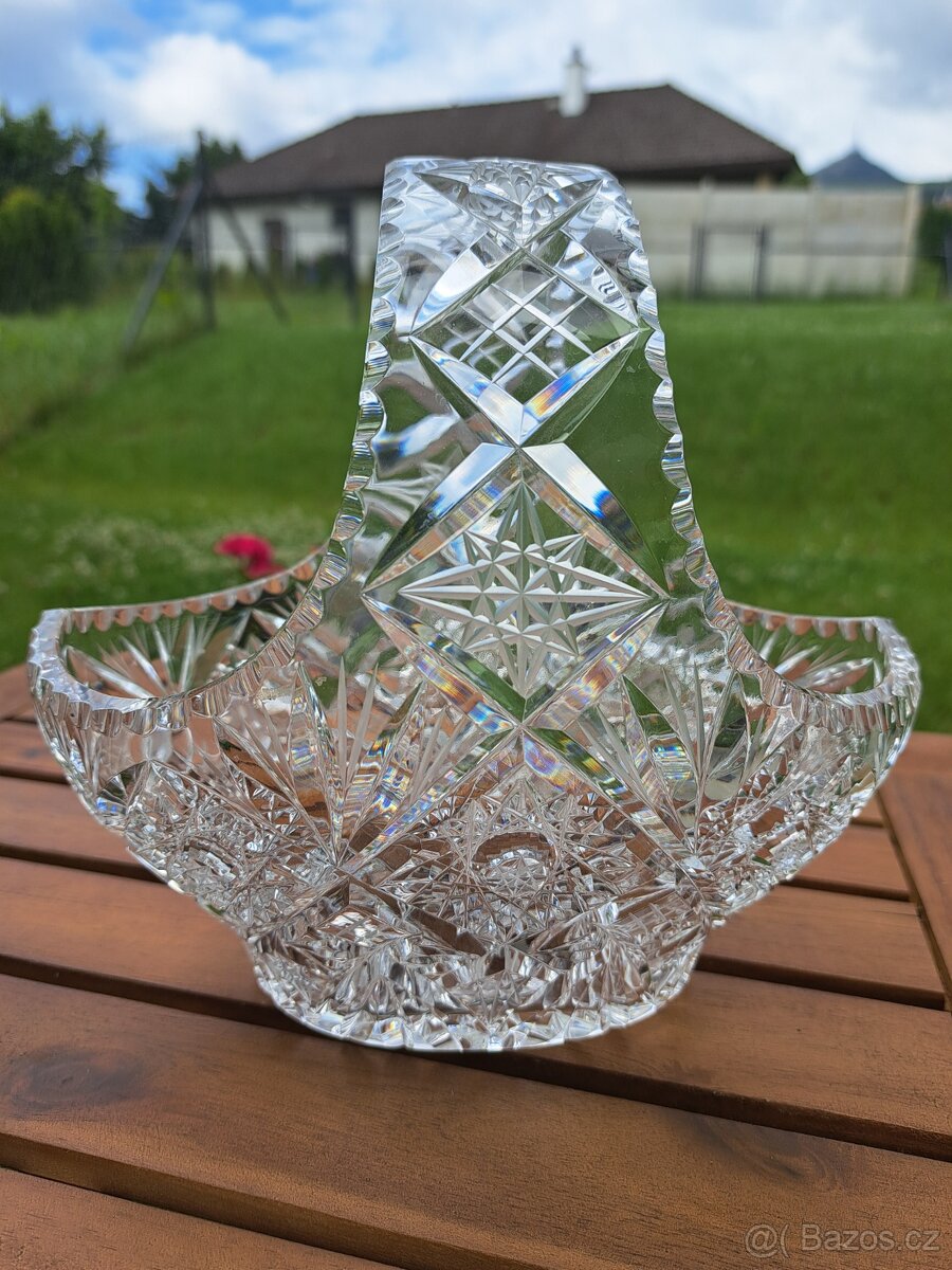 Košík broušený - 6