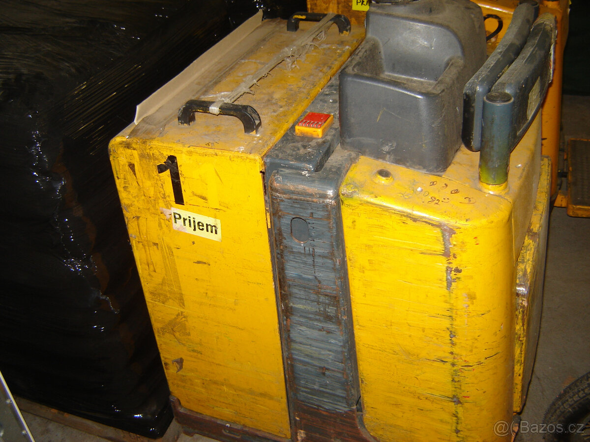Elektri.palletový vozík Jungheinrich stojka - 6
