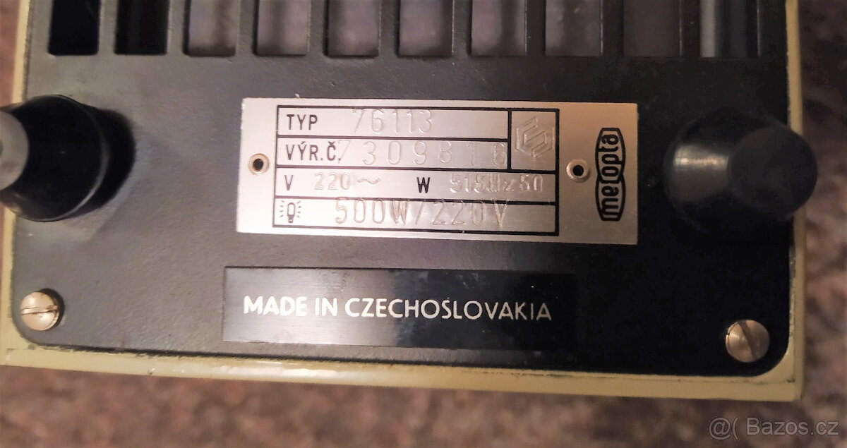 Diaprojektor Meopta - 6