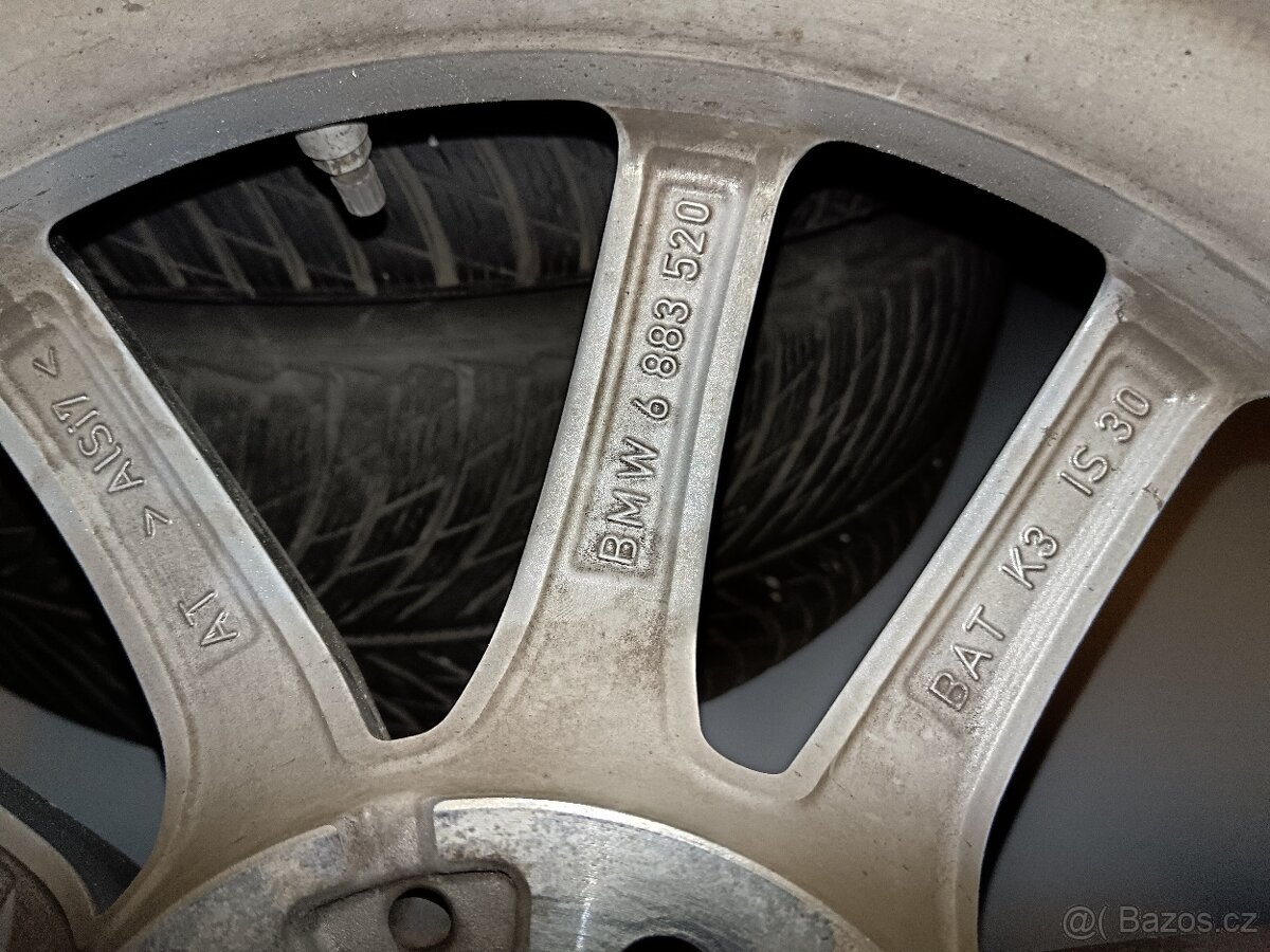 Zimní al kola 17" originál BMW 3, G20, G21, 5x112 - 6