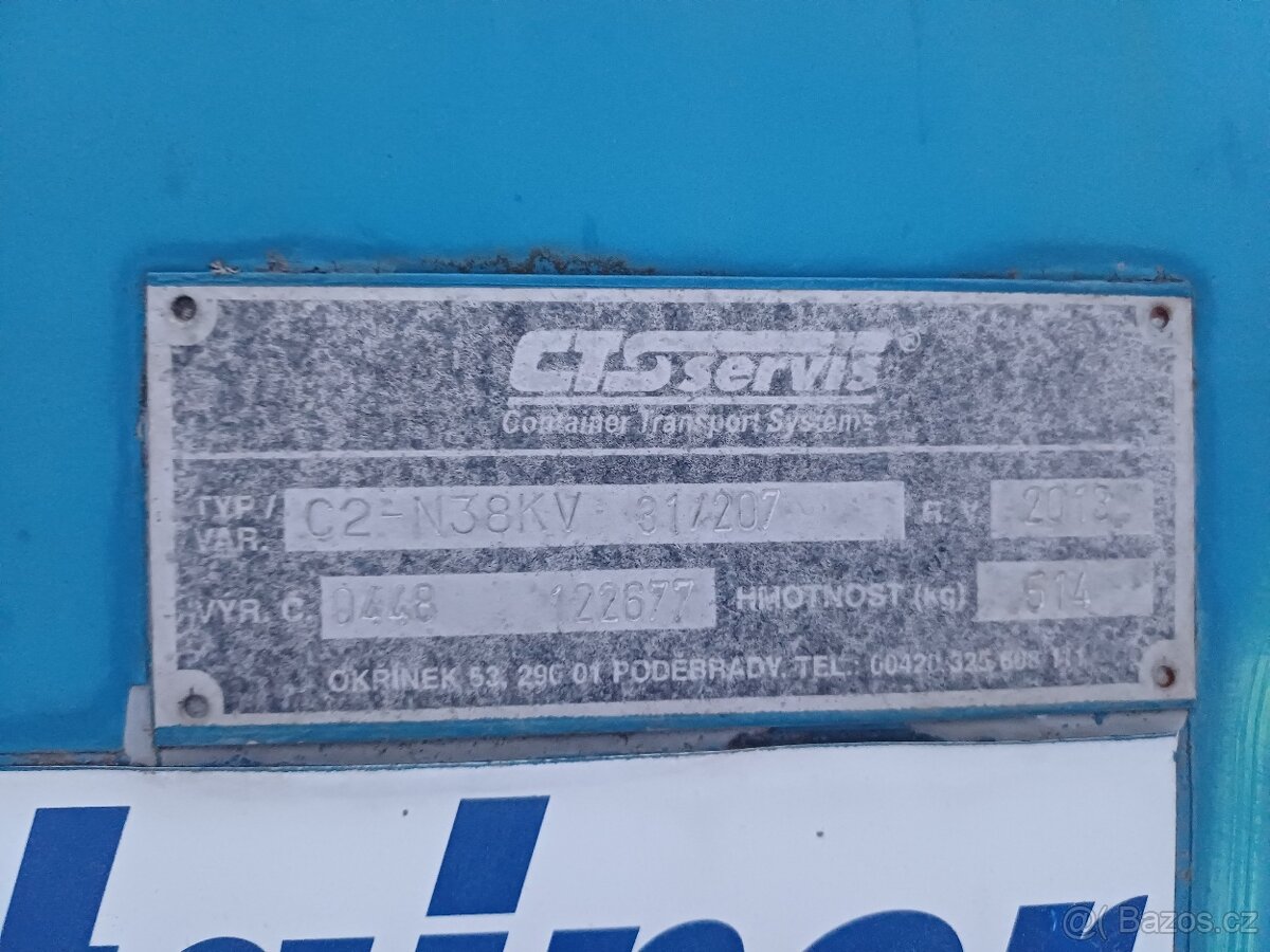 Kontejner vanový CTS C2-N38 KV 31/207 - 6
