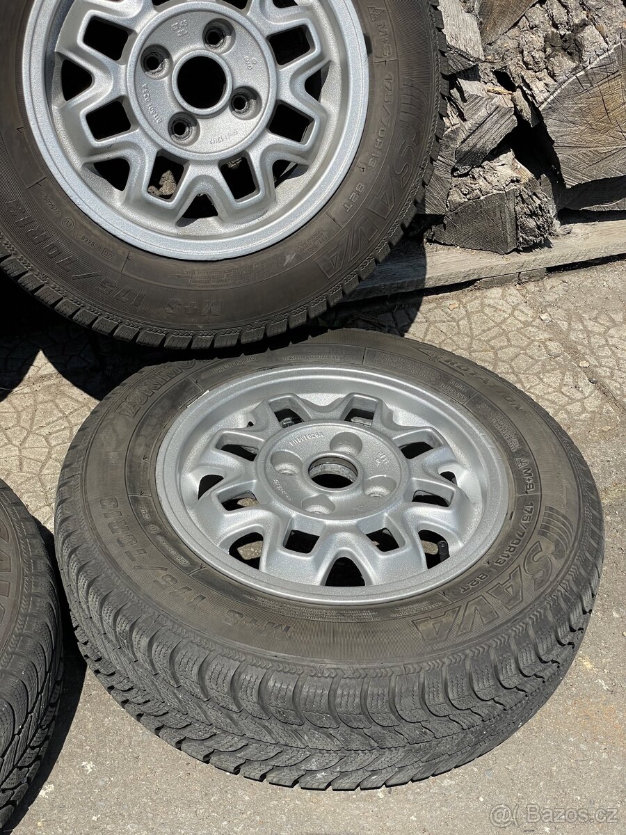 VW Alu 13” Retro s 175/70 R13 - 6